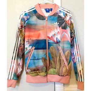 Adidas Original “Curso D’agua” Floral Jacket